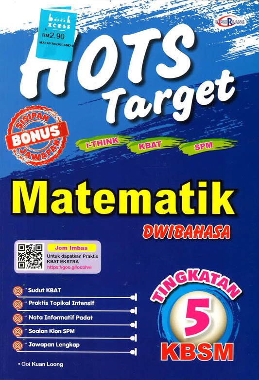 Hots Target Matematik Dwibahasa Tingkatan 5 KBSM