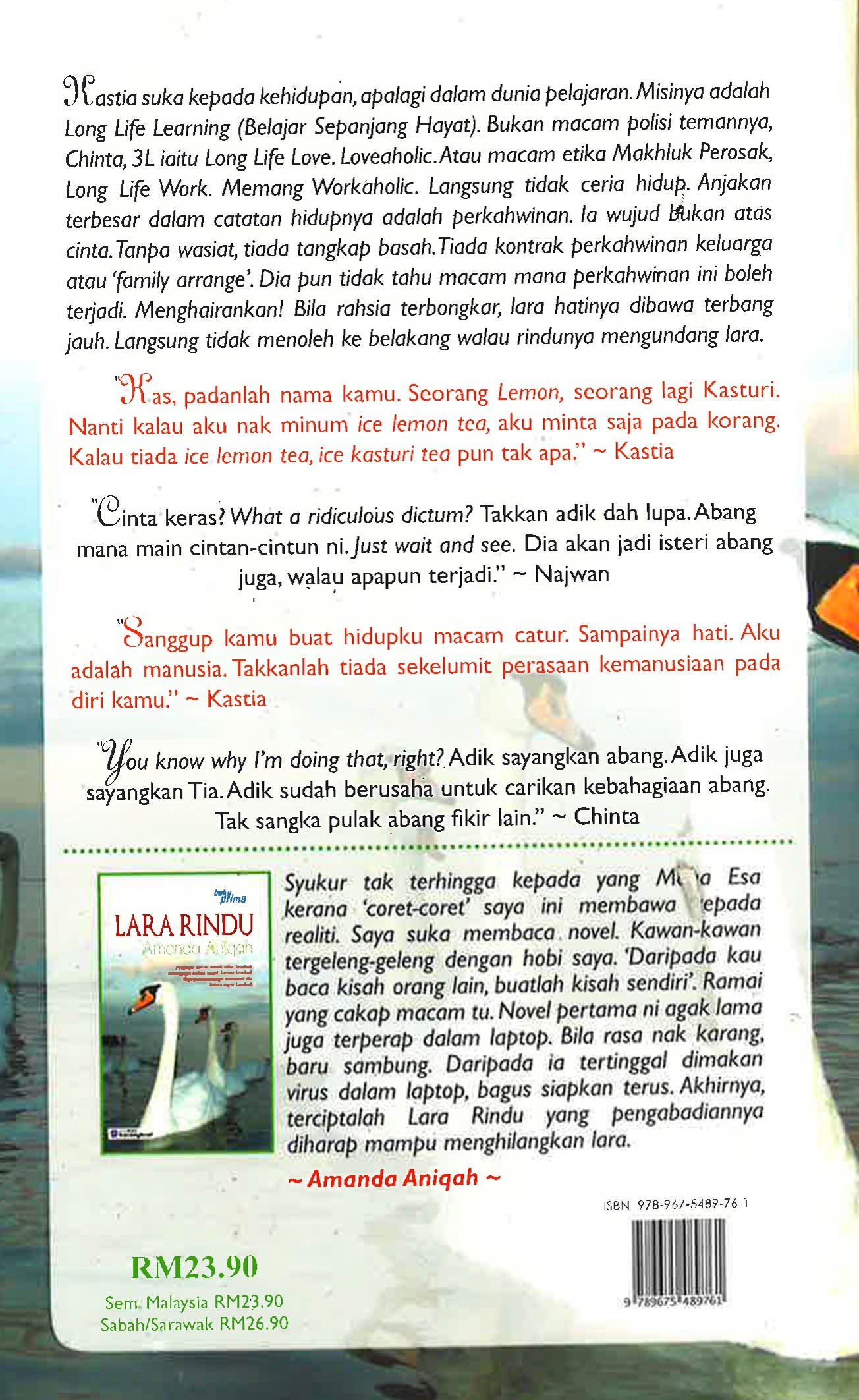 Lada Rindu Lara Rindu – BookXcess