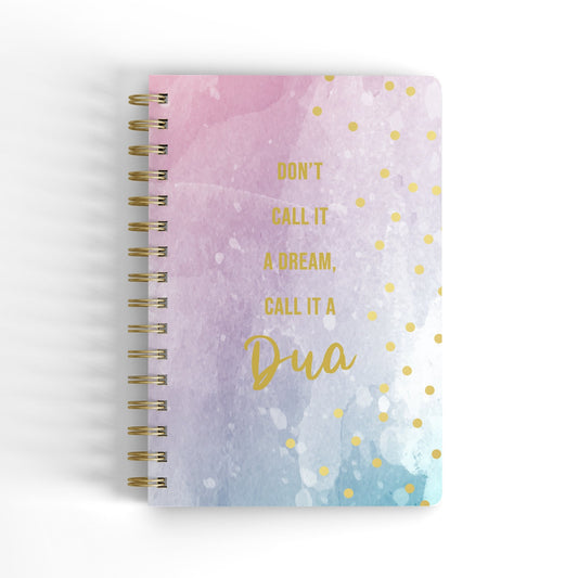 Call It A Dua Wire-O A5 Notebook
