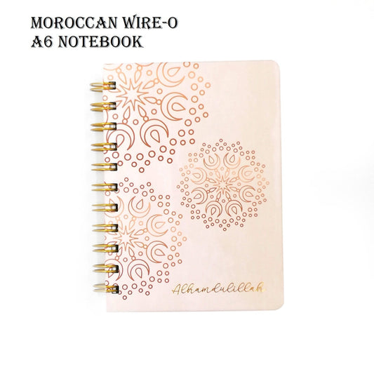 Moroccon Wire-O A6 Notebook