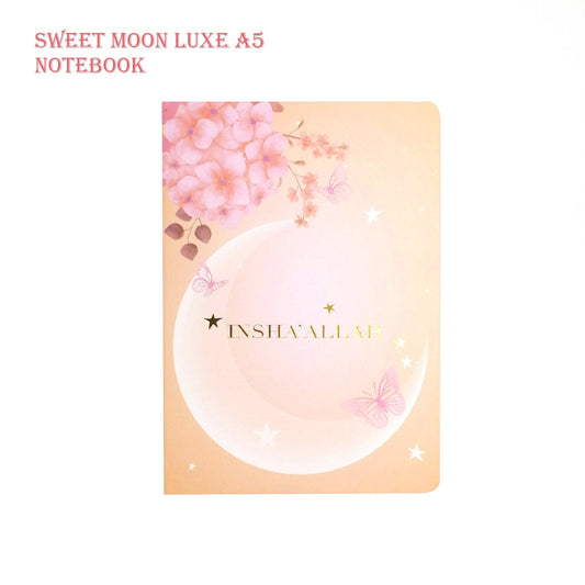 Sweet Moon Luxe A5 Notebook