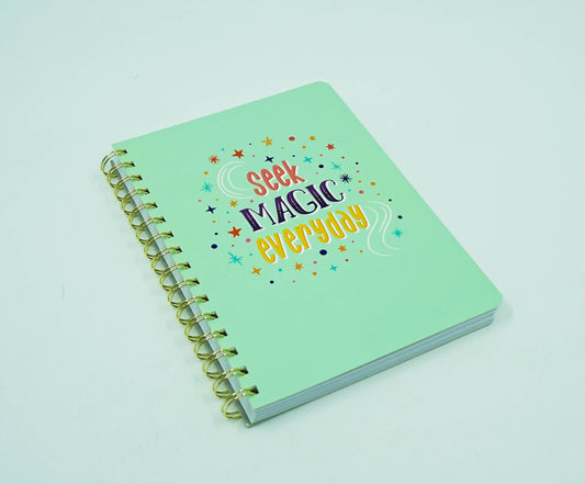 Seek Magic Everyday Wire-O A5 Notebook
