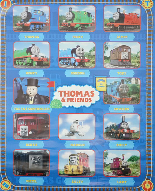Thomas And Friend -All Abroad (Mini Poster- 40X-50Cm)