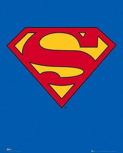 Superman Classic Logo (Mini Poster- 40X50Cm)