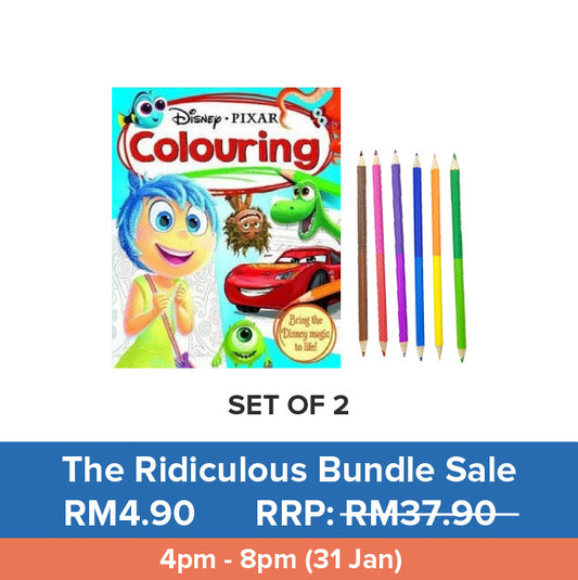 Disney Pixar Colouring Bundle