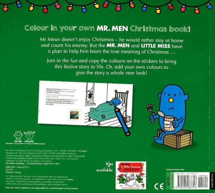 A Christmas Carol Colouring Storybook