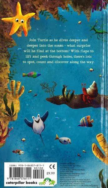 A Lift-And-Learn Peek-Through Book: Down Down In The Sea