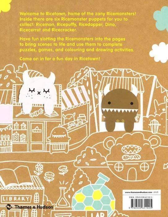 A Ricemonster Colouring And Activity Book: A Day In Ricetown