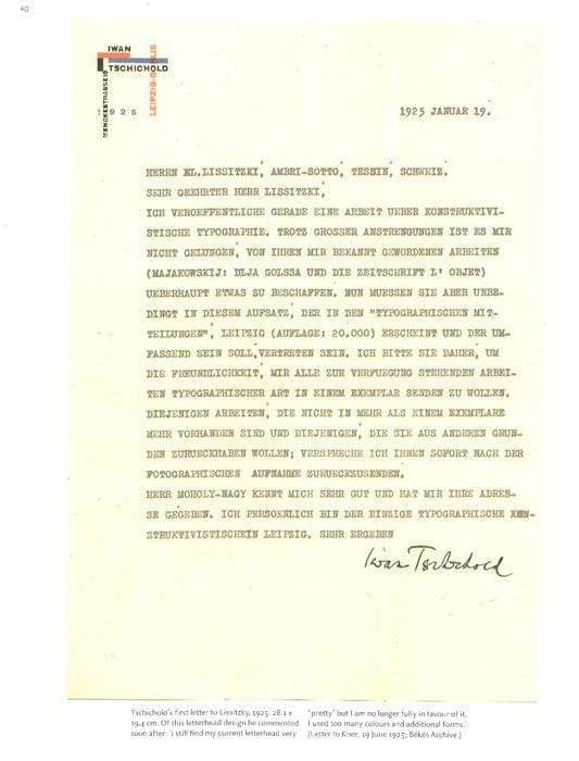 Active Literature: Jan Tschichold And New Typography