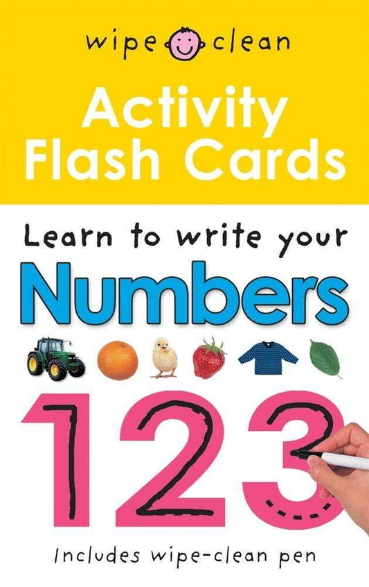 Activity Flash Cards - Numbers 123
