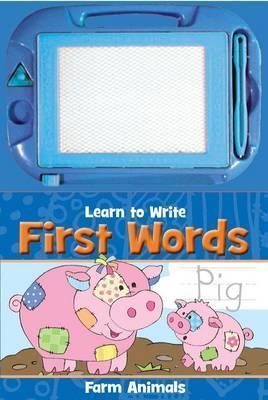 Activity Sketch Pad: Learn To Write First Words