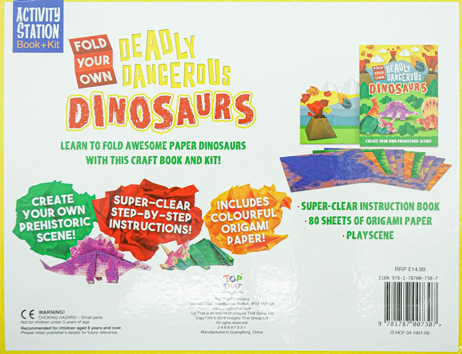 Activity Station: Fold Your Own Deadly Dangerous Dinosaurs