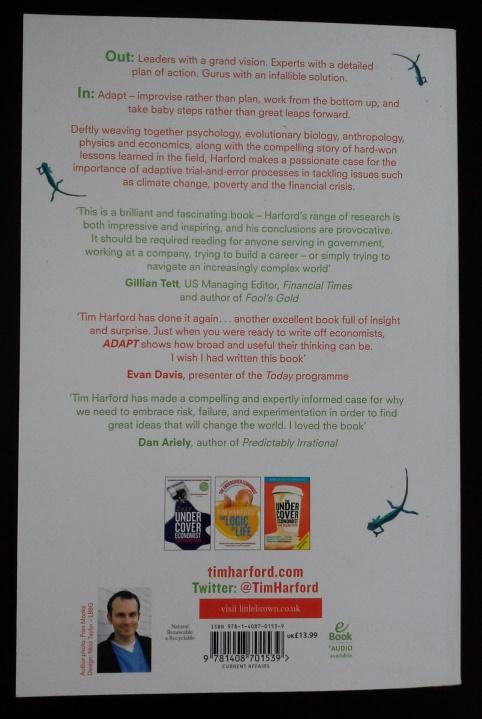 Adapt: Why Success Always Starts with Failure