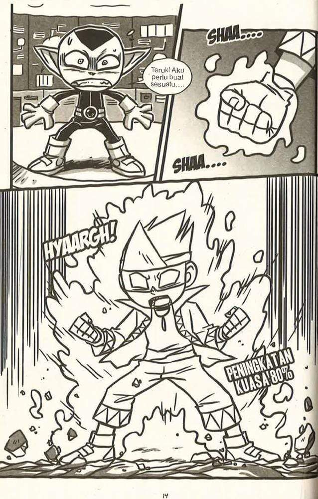 Adiwira #4: Beraksi Di Galaksi