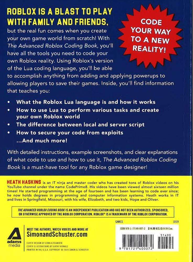 The Advanced Roblox Coding Book: An by Haskins, Heath