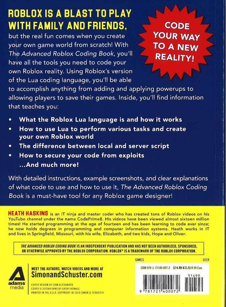 Advanced Roblox Coding – BookXcess