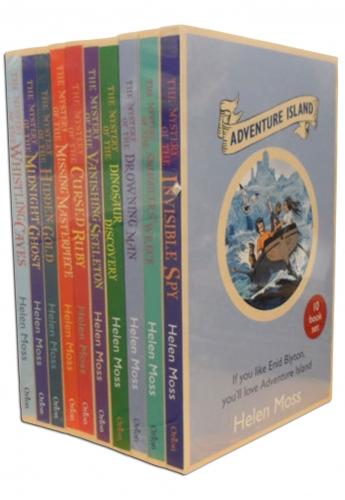 Adventure Island 10 Books Set Collection