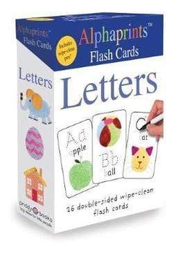Alphaprints: Wipe Clean Flash Cards Letters And Numbers (Wipe Clean Activity Flash Cards)