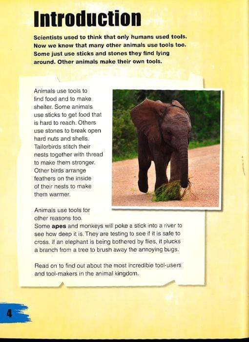 AMAZING ANIMAL TOOL-USERS AND TOOL-MAKERS