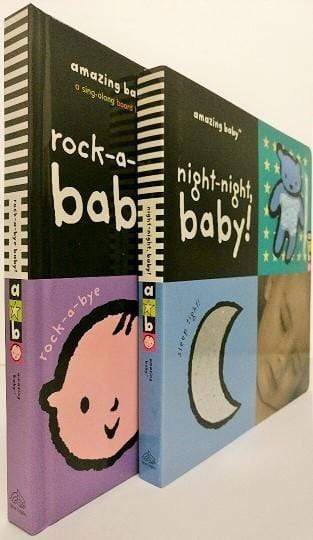 Amazing Baby 2 Book Set Rock/Night with CD