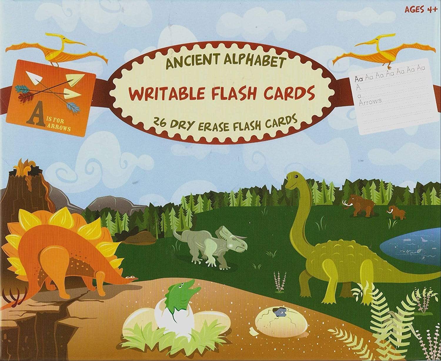 Ancient Alphabet Writable Flash Cards