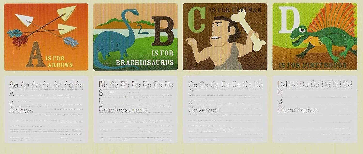 Ancient Alphabet Writable Flash Cards