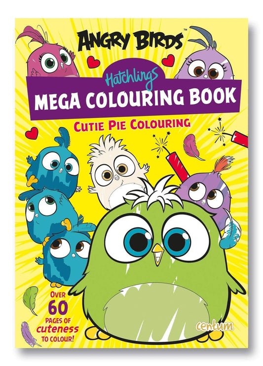 ANGRY BIRDS HATCHLINGS MEGA COLOURING