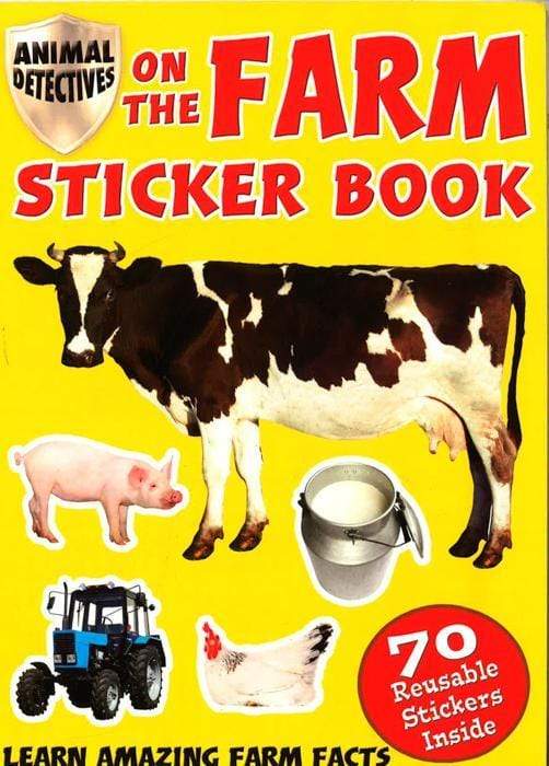 Animal Detective : On The Farm Sticker Book