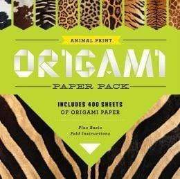 Animal Print Origami Paper Pack