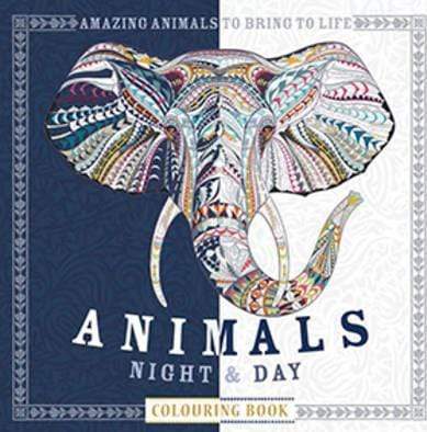 Animals Night & Day Colouring Book
