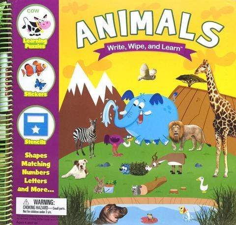 Animals (Write, Wipe and Learn)