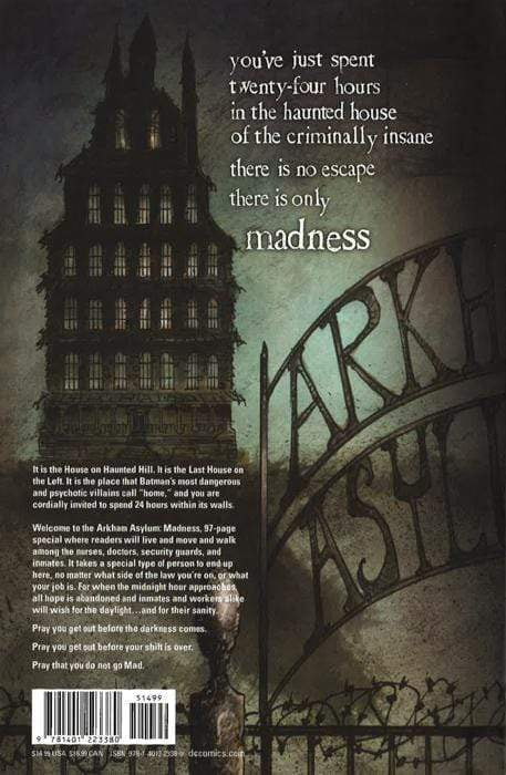 Arkham Asylum Madness Tp
