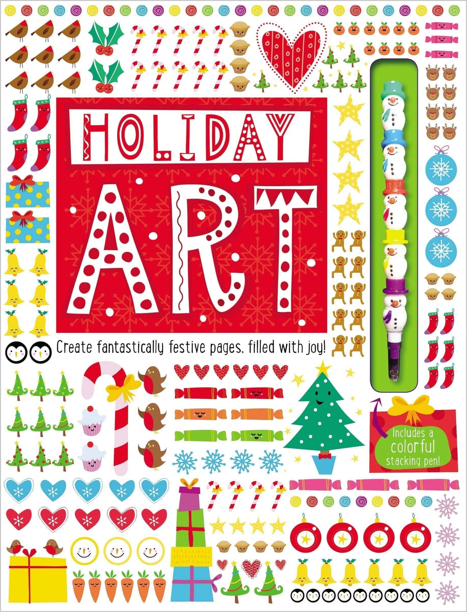 Art Book Holiday Art