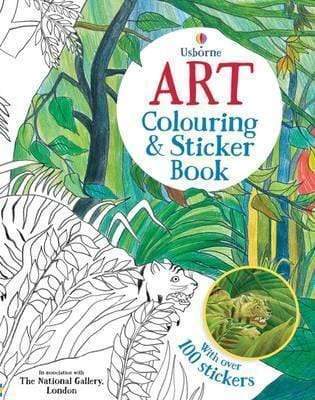 Art Colouring And Sticker Book