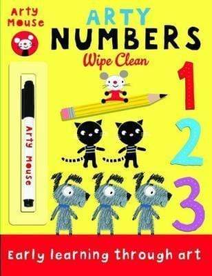 Arty Mouse: Arty Numbers Wipe Clean