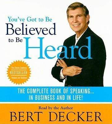 Audiobook: You've Got to Be Believed to Be Heard (4 CD's)