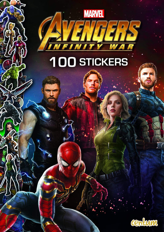 Avengers Infinity War 100 Stickers