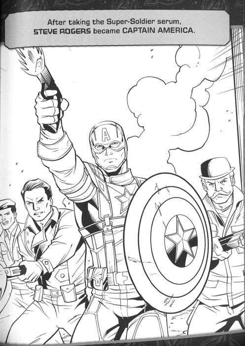 Avengers Infinity War - Colouring Book