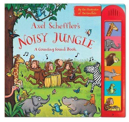 Axel Scheffler's Noisy Jungle: A Counting Sound Book (HB)