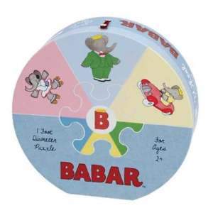 Babar Deluxe Puzzle Wheel
