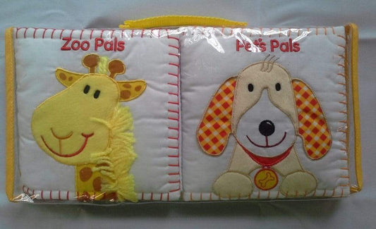 Baby First Cloth Books Zoo Pals & Pet Pals