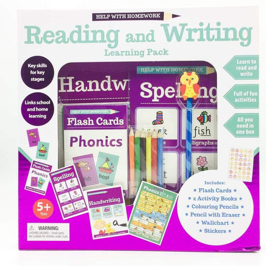Back To School Boxset: Help With Homework: Reading And Writing Learning Pack (UKNP)