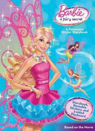 Barbie A Fairy Secret: A Panorama Sticker Storybook