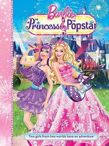Barbie and the Princess and the Popstar Story Book