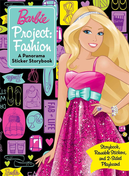 Barbie Fabulous Fashion: A Panorama Sticker Storybook