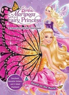 Barbie Mariposa and The Fairy Princess: A Panorama Sticker Storybook