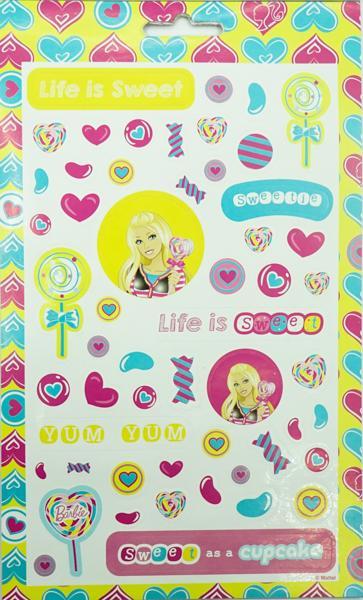 Barbie Sticker: Life Is Sweet