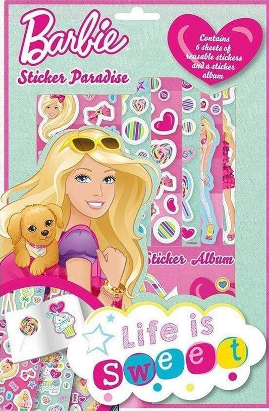 Barbie Sticker Paradise: Life is Sweet