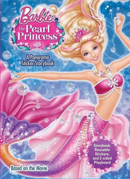 Barbie The Pearl Princess: A Panorama Sticker Storybook