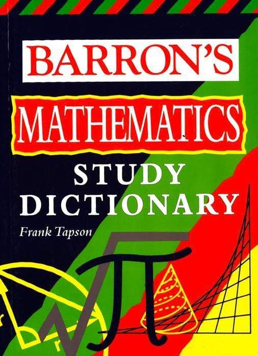 Math Baron Barron's Math Study Dictionary – BookXcess